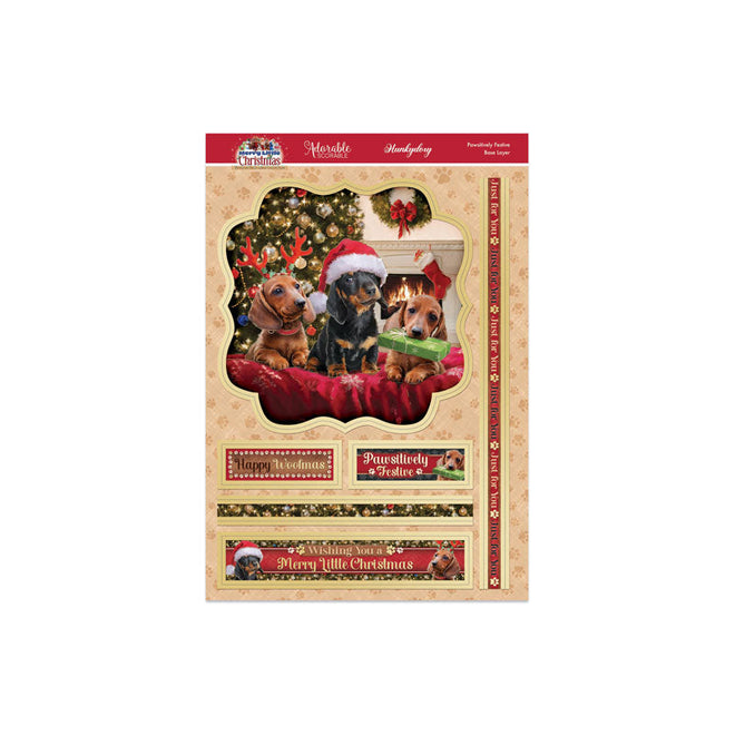 A Merry Little Christmas Deco-Large Set - Pawsitively Festive