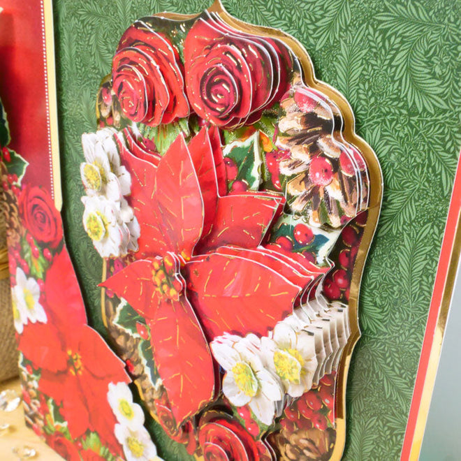 A Merry Little Christmas Deco-Large Set - Perfect Poinsettia