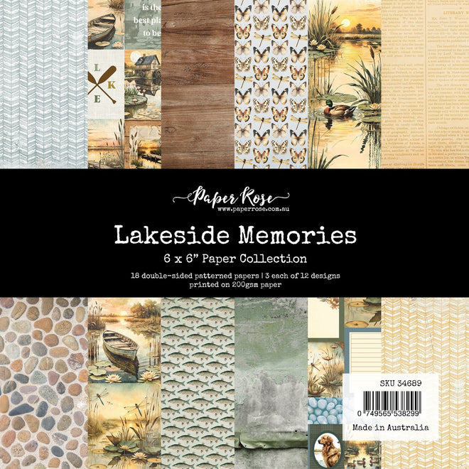 Lakeside Memories 6x6 Paper Collection 34689
