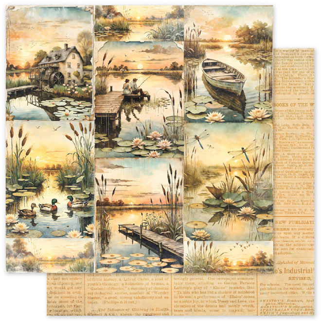 Lakeside Memories C 12 x 12 Paper (12 pc Bulk Pack) 34701