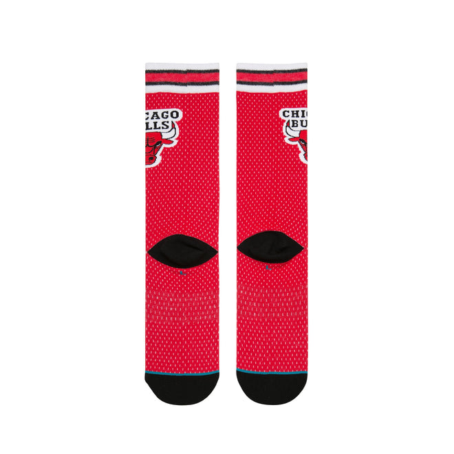 Stance Chicago Bulls Jersey Red Socks