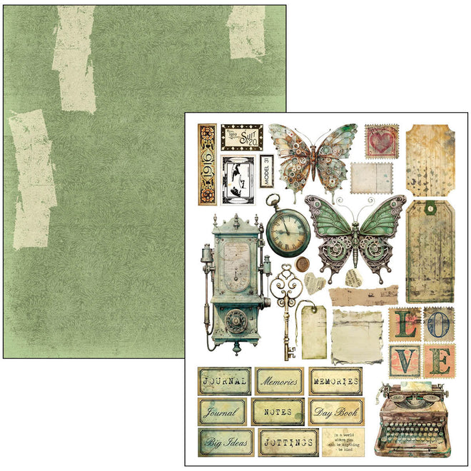 Mixed Media Book Time Capsule A4 Maxi