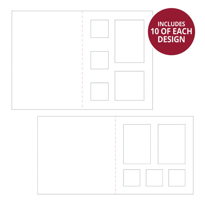 Multi-Aperture Card Blanks