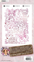 Mask Stencil (1) A5 Jenine's Mindful Art 3.0 nr.06