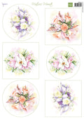 Marianne Design A4 Cutting Sheet - Mattie's Mooiste Romantic Bouquets