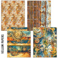 Craftmix Past Time Mixed A5 Paper Pack - 8 Sheets (Tissue & Vellum Variety)
