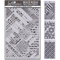 Set#005 Stencil Mix – Triple Layer Set (3 Unique Designs)