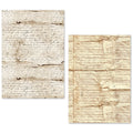 A5 Tissue Paper Set – 24 Sheets Vintage Manuscript