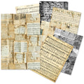 A5 Tissue Paper Set – 24 Sheets Music Sheet