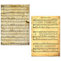 A5 Tissue Paper Set – 24 Sheets Music Sheet