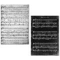 A5 Tissue Paper Set – 24 Sheets Music Sheet