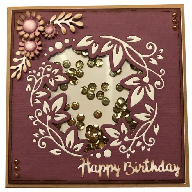 Nellies Choice Multi Frame Die - Happy Birthday