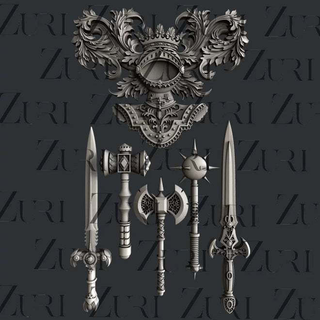 Zuri Designs Medieval Gear