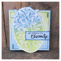 Nellie's Choice A6 Mixed Media Stencil Frame with Flower Branch