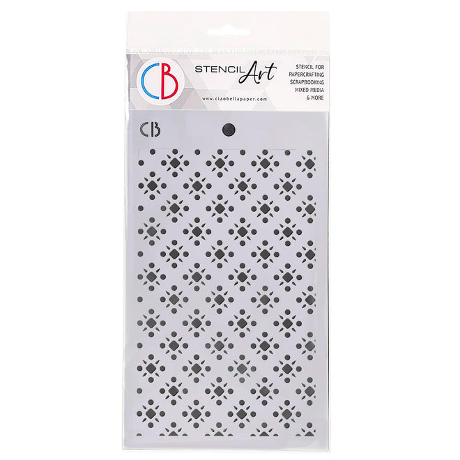 Texture Stencil 5"x8" Sangallo Lace