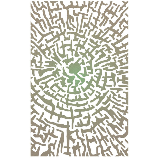 Texture Stencil 5"x8" Cross Section