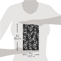 Ciao Bella Texture Stencil 5"x8" Tropical Leaves