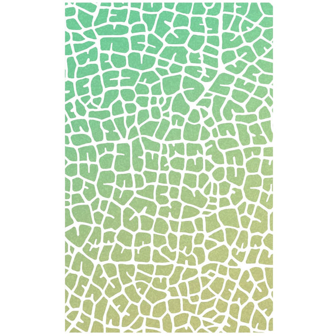 Ciao Bella Texture Stencil 5x8 Leaf Venation