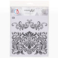 Ciao Bella Texture Stencil 8"x8" Damask