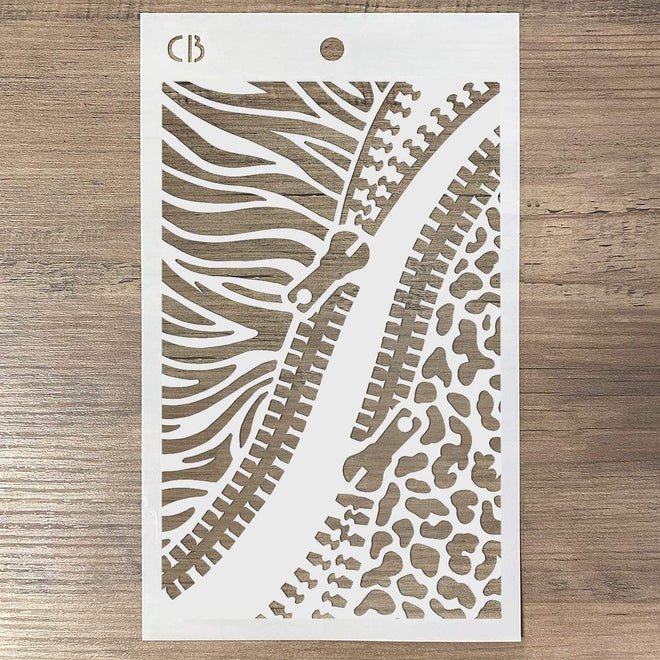 Texture Stencil 5"x8" Double Zip