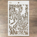 Texture Stencil 5"x8" Irregular