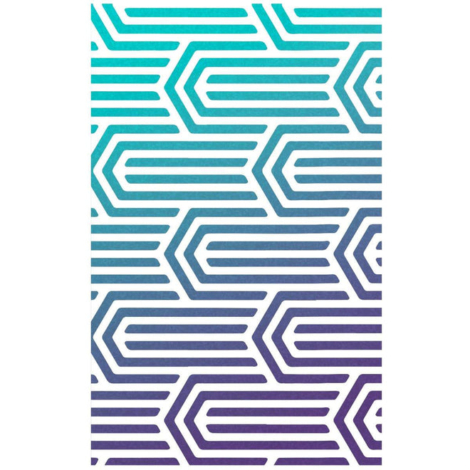 Ciao Bella Texture Stencil 5"x8" Paper Clips