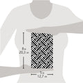 Ciao Bella Texture Stencil 5"x8" Labyrinth