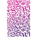 Ciao Bella Texture Stencil 5"x8" Newspaper Font