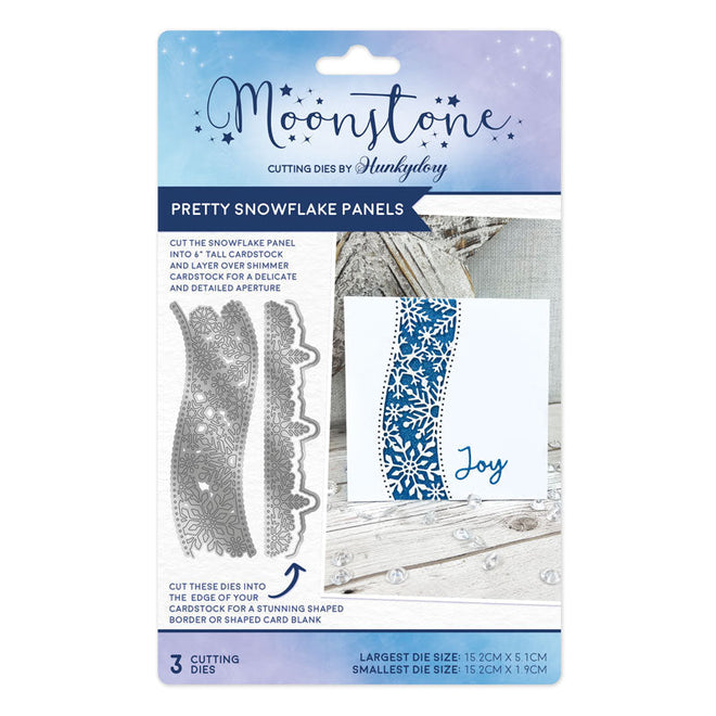 Moonstone Dies - Pretty Snowflake Panels