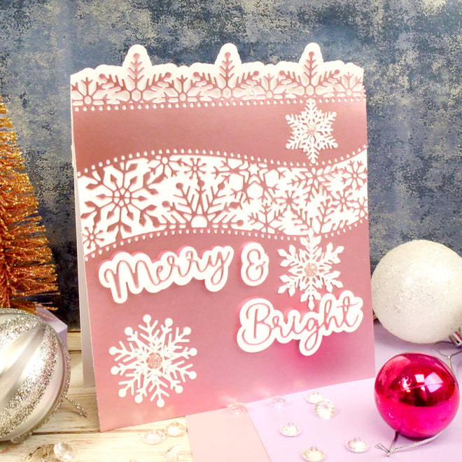 Moonstone Dies - Pretty Snowflake Panels