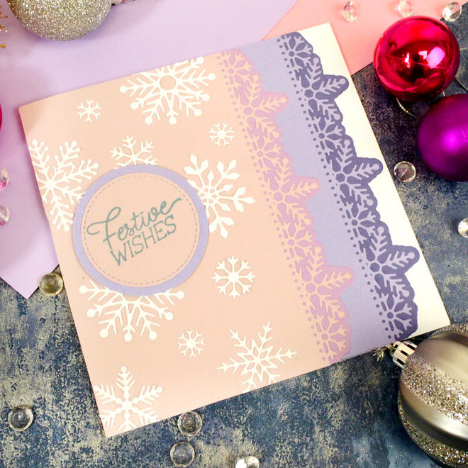 Moonstone Dies - Pretty Snowflake Panels