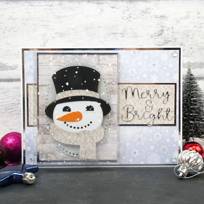 Moonstone Dies - Layering Snowman