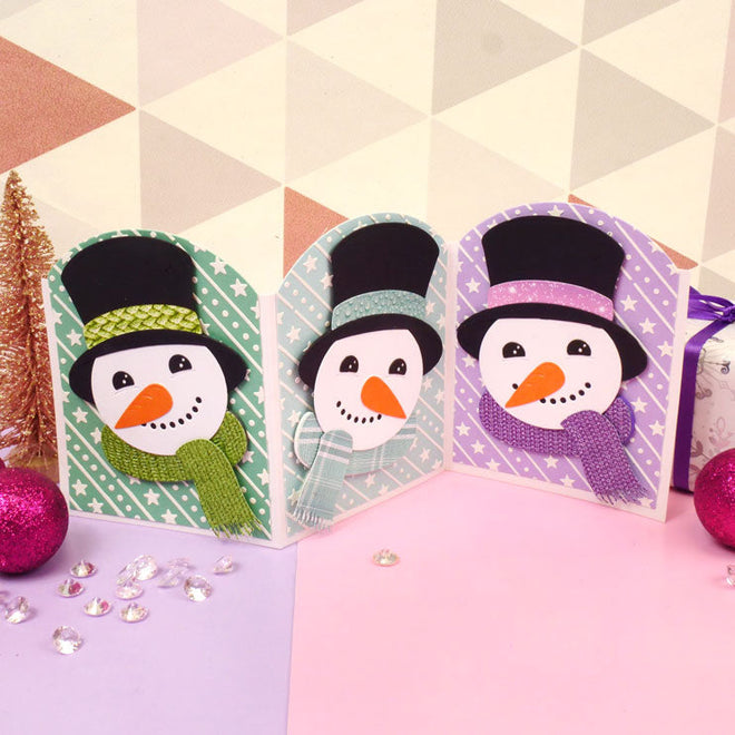 Moonstone Dies - Layering Snowman