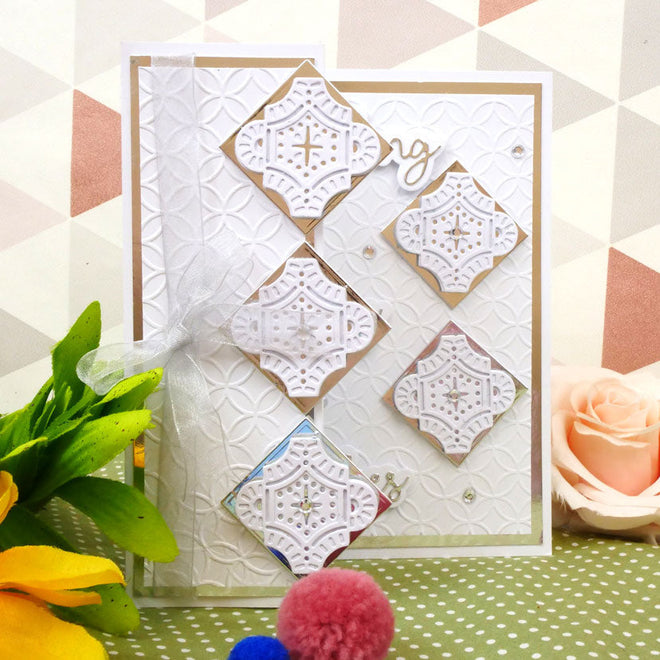Moonstone Dies - Layering Moroccan Tile