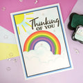 Moonstone Dies - Rainbow & Clouds