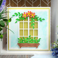 Moonstone Dies - Wonderful Window & Flowers