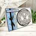 Moonstone Dies - Stained Glass Festive Reindeer