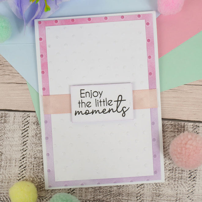 Moonstone Embossing Folders - Dots