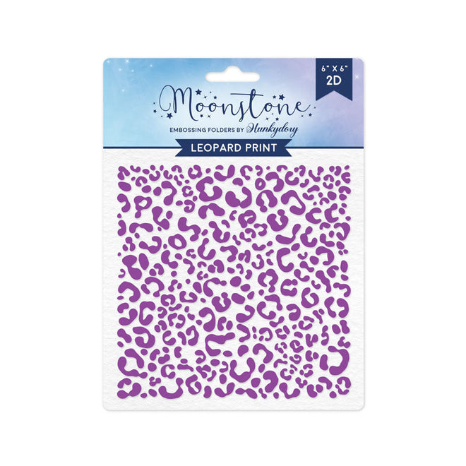 Moonstone Embossing Folders - Leopard Print