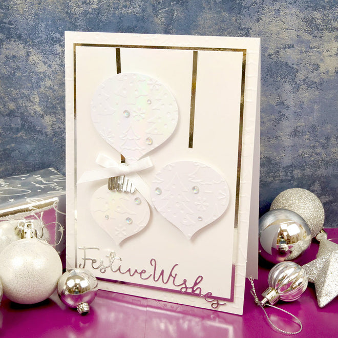 Moonstone Embossing Folders - Christmas Trees