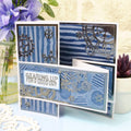 Moonstone Embossing Folders - Distressed Stripes