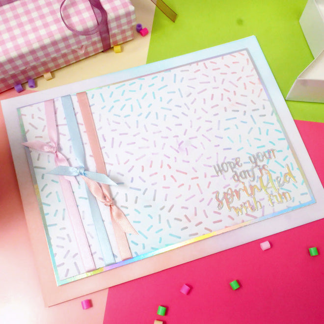 Moonstone Embossing Folders - Sprinkles