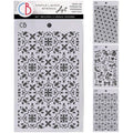 Toy Shop Stencil Mix 5"X8"– Triple Layer Set (3 Unique Designs)