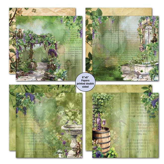 3Quarter Designs Magical Vines 6x6 Paper Pack