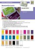 Memento Luxe Reinkers