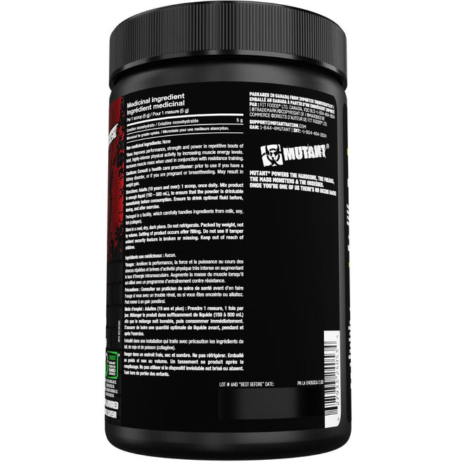 Mutant 100% MICRONIZED CREATINE MONOHYDRATE, 300g