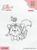 Nellie's Choice Clear Stamp Nellie's Cuties - Dreaming To Be A Pilot