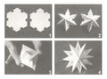 Nellie's Folding Die - Christmas Ball Star Mini