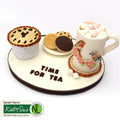 Flower Pro Small Log Slice Silicone Mould
