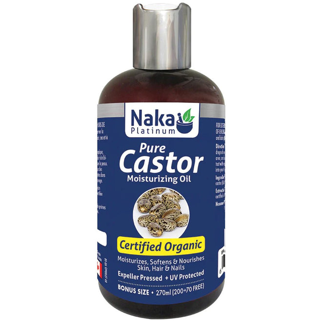 Naka Platinum PURE CASTOR MOISTURIZING OIL, 270ml